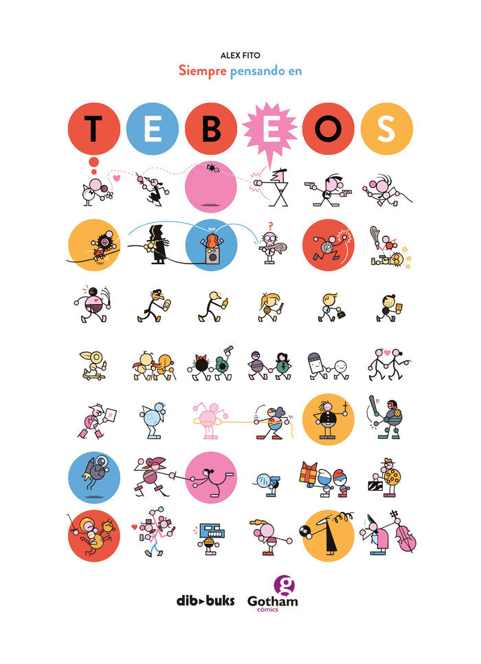 Siempre pensando en tebeos, de Fito, Álex | portada del libro