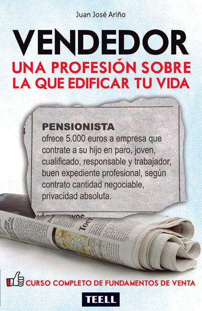 Vendedor, de Ariño Lisón, Juan José | portada del libro