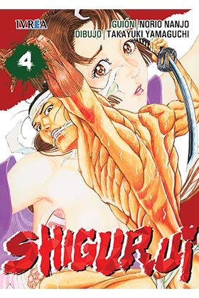 Shigurui 4, de Norio Nanjo | portada del libro