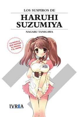 Los Suspiros de Haruhi Suzumiya, de Nagaru Tanigawa | portada del libro