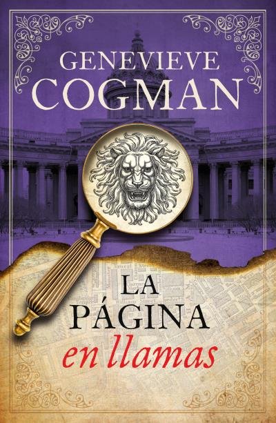 LA PAGINA EN LLAMAS, de COGMAN, GENEVIEVE | portada del libro
