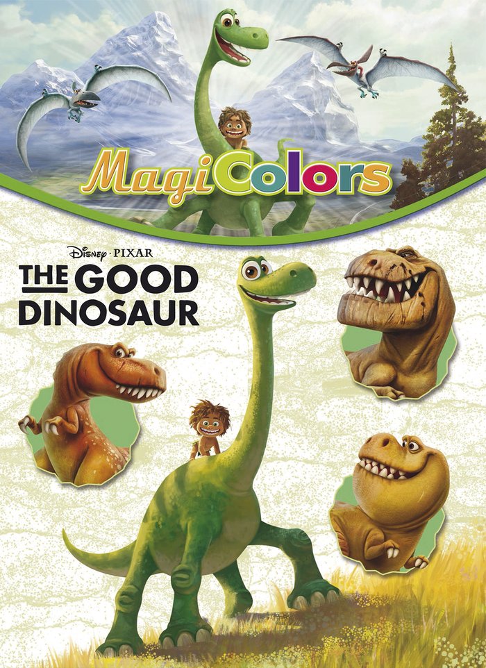 The Good Dinosaur. Magicolors, de Disney | portada del libro