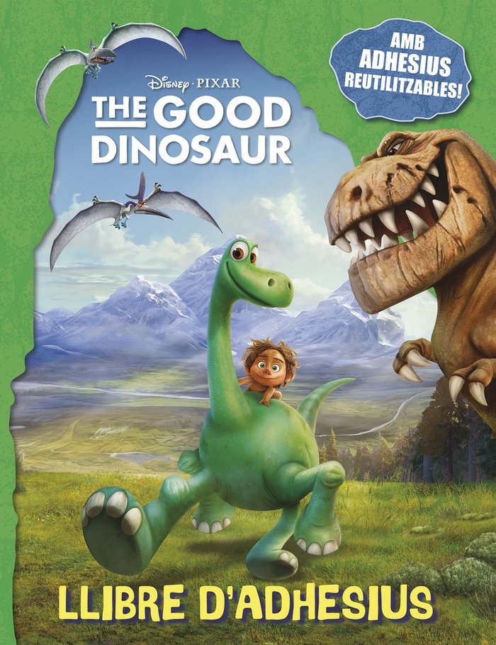 The Good Dinosaur. Llibre d'adhesius, de Disney | portada del libro
