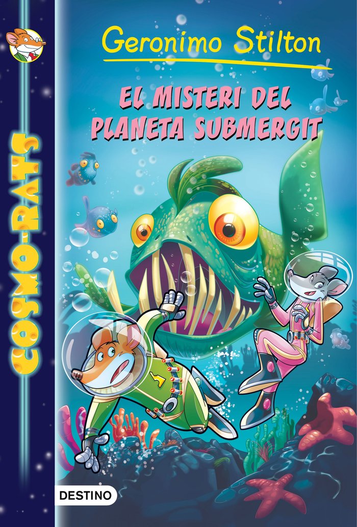 El misteri del planeta submergit, de Stilton, Geronimo | portada del libro
