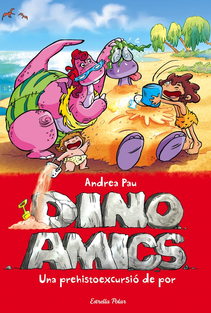 Una prehistoexcursió de por, de Pau, Andrea | portada del libro