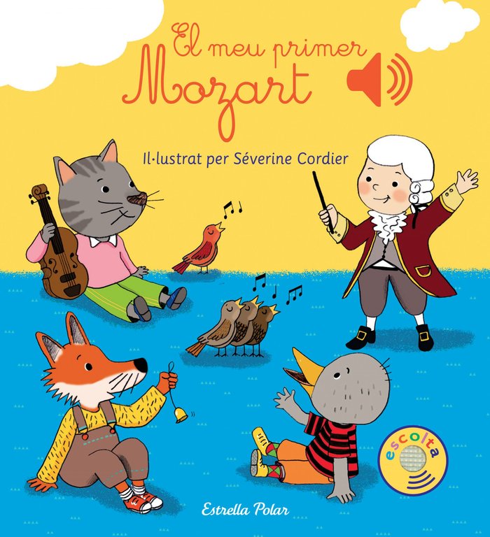 El meu primer Mozart, de Cordier, Severine | portada del libro