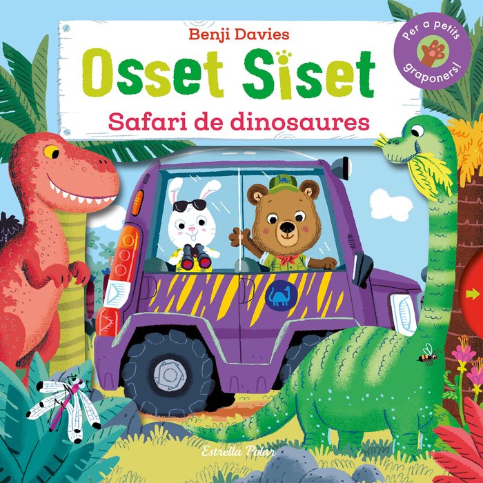 Osset Siset. Safari de dinosaures, de Davies, Benji | portada del libro