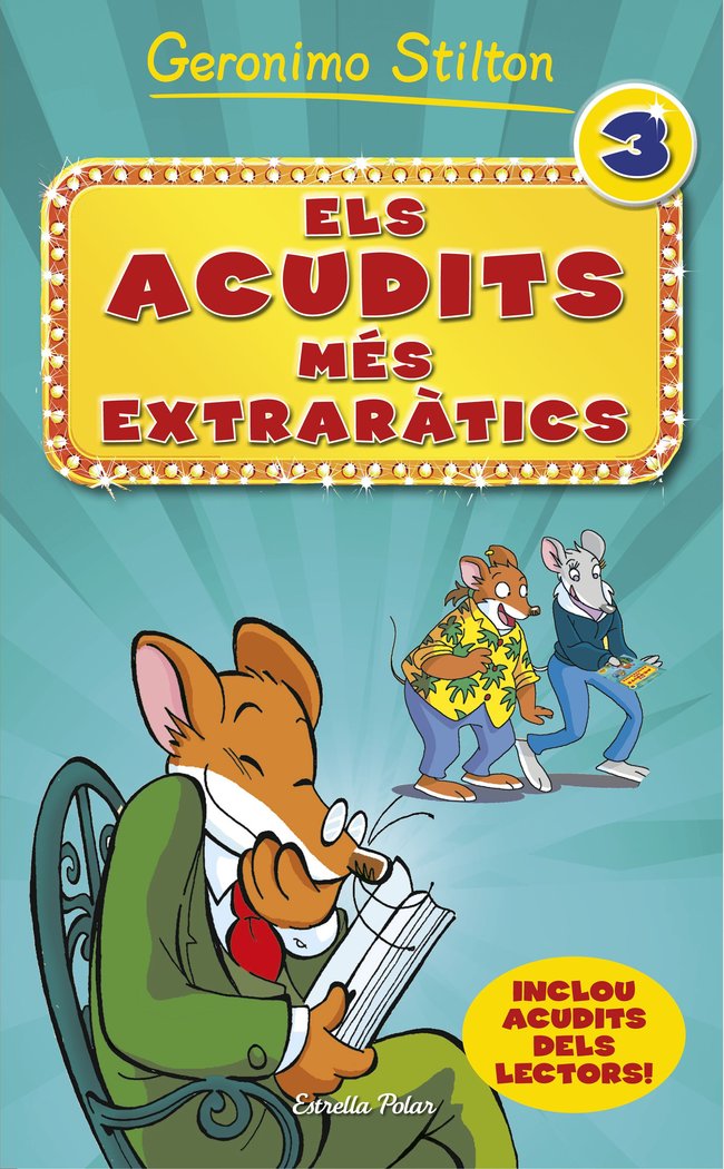 Els acudits més extraràtics 3, de Stilton, Geronimo | portada del libro