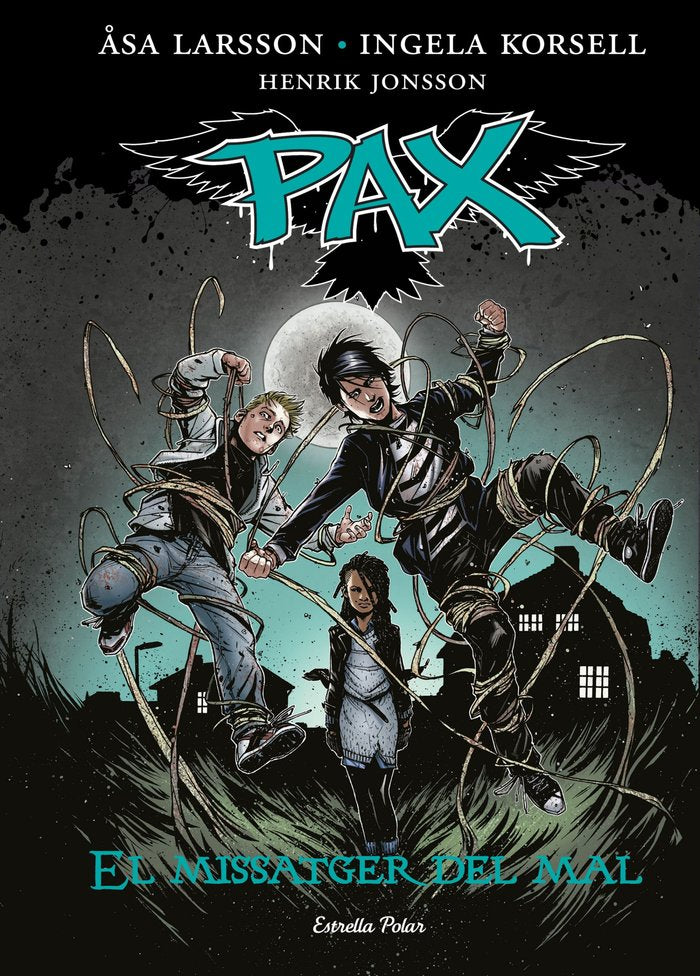 Pax. El missatger del mal, de Larsson, Åsa | portada del libro