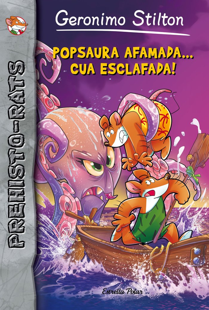 Popsaura afamada... cua esclafada!, de Stilton, Geronimo | portada del libro
