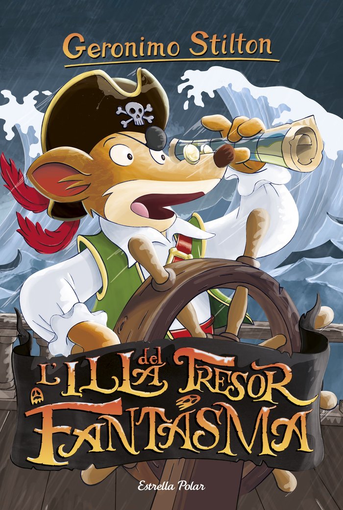 L'illa del tresor fantasma, de Stilton, Geronimo | portada del libro