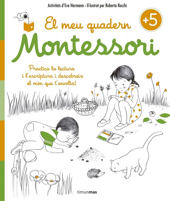 El meu quadern Montessori +5, de Herrmann, Ève | portada del libro