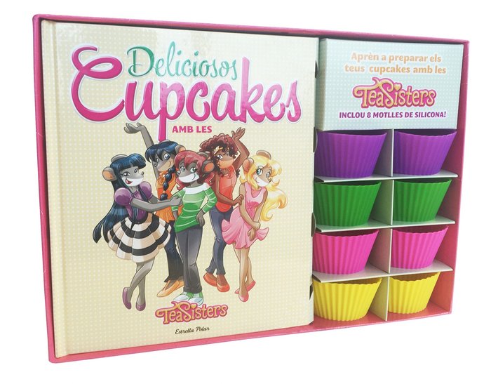Deliciosos cupcakes amb les Tea Sisters, de Stilton, Tea | portada del libro