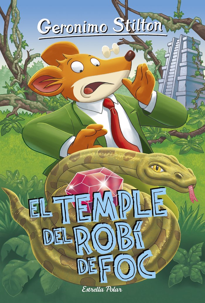 El Temple del Robí de Foc, de Stilton, Geronimo | portada del libro