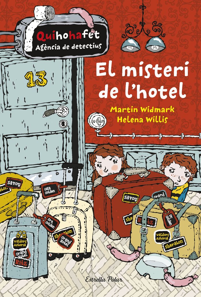 El misteri de l'hotel, de Widmark, Martin | portada del libro