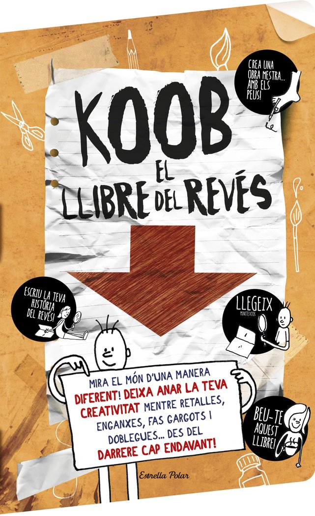 Koob. El llibre del revés, de AA. VV. | portada del libro