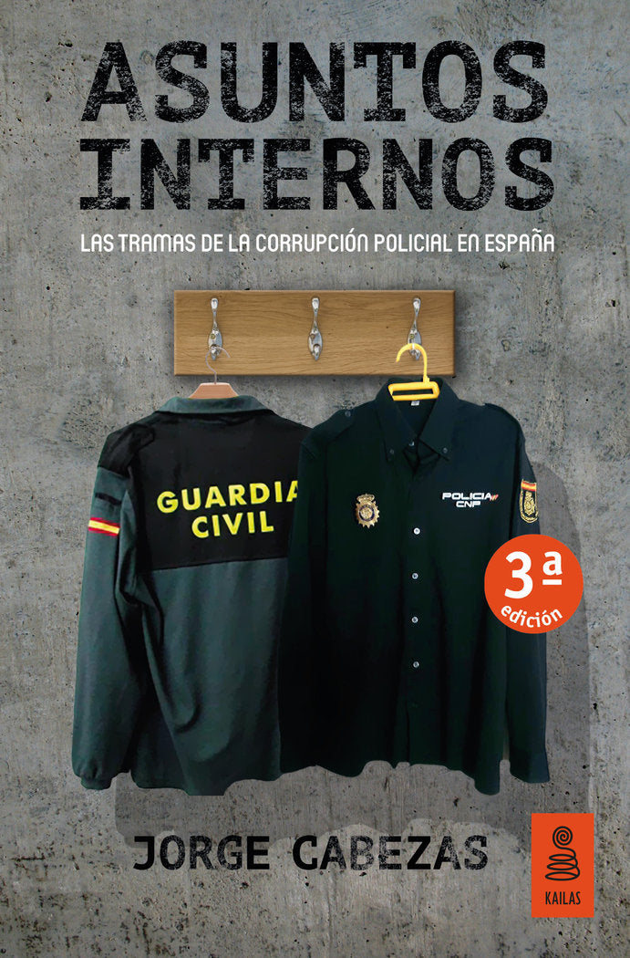 Asuntos Internos, de Cabezas Moreno, Jorge | portada del libro