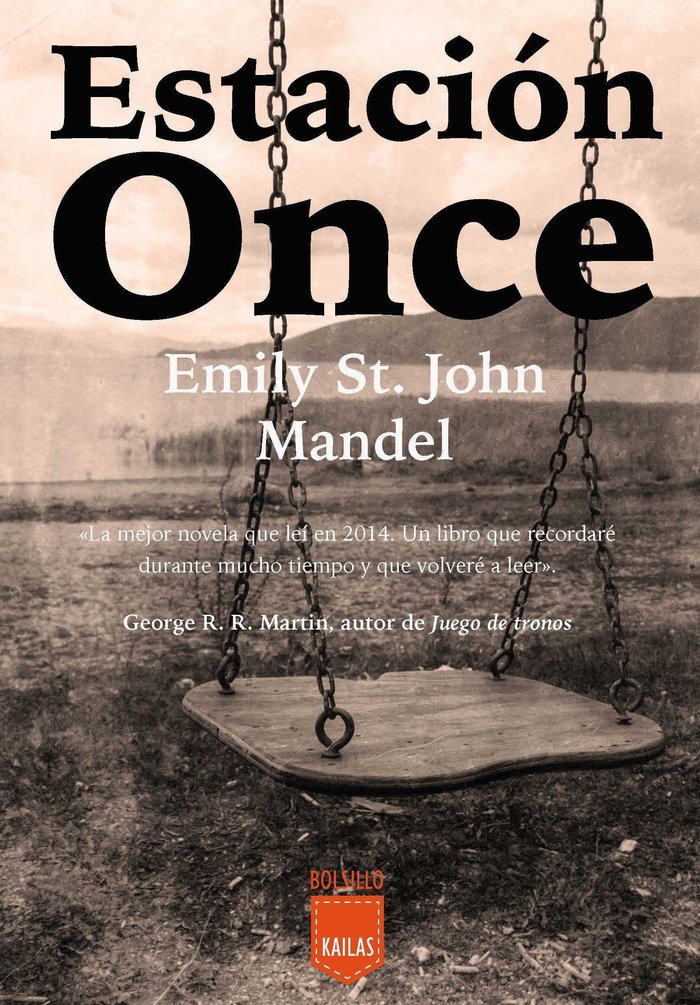 Estaciùn Once, de Mandel | portada del libro