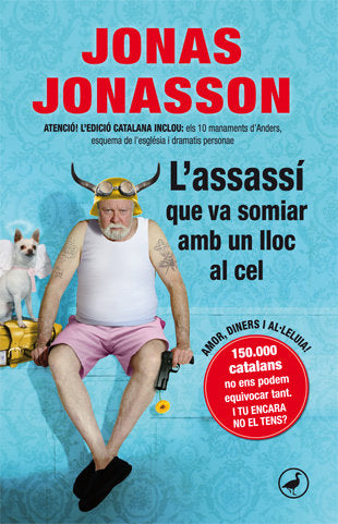 L'assassí que va somiar amb un lloc al cel, de Jonasson | portada del libro