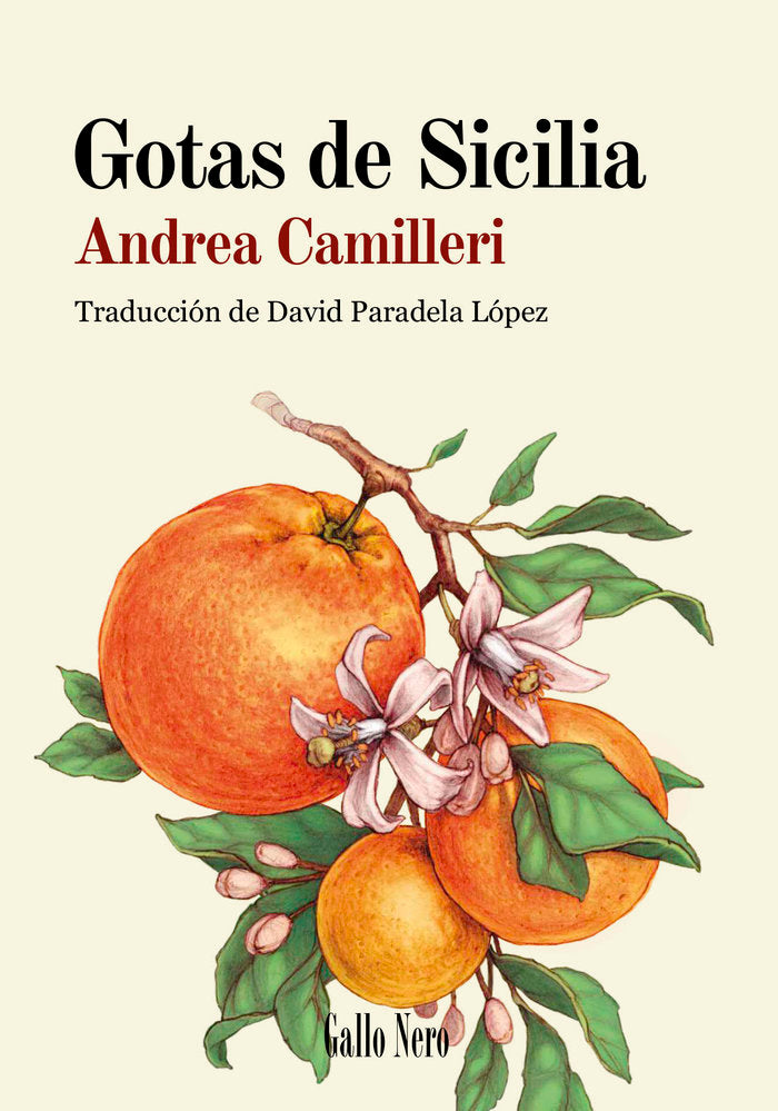 GOTAS DE SICILIA, de CAMILLERI, ANDREA | portada del libro