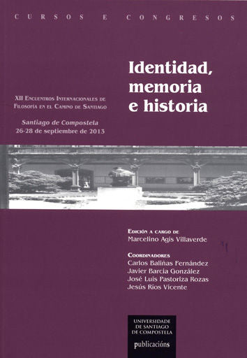 Identidad, memoria e historia, de AA.VV. | portada del libro