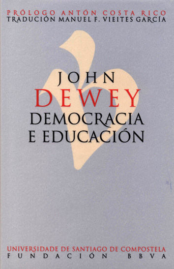 Democracia e educación, de Dewey, John | portada del libro