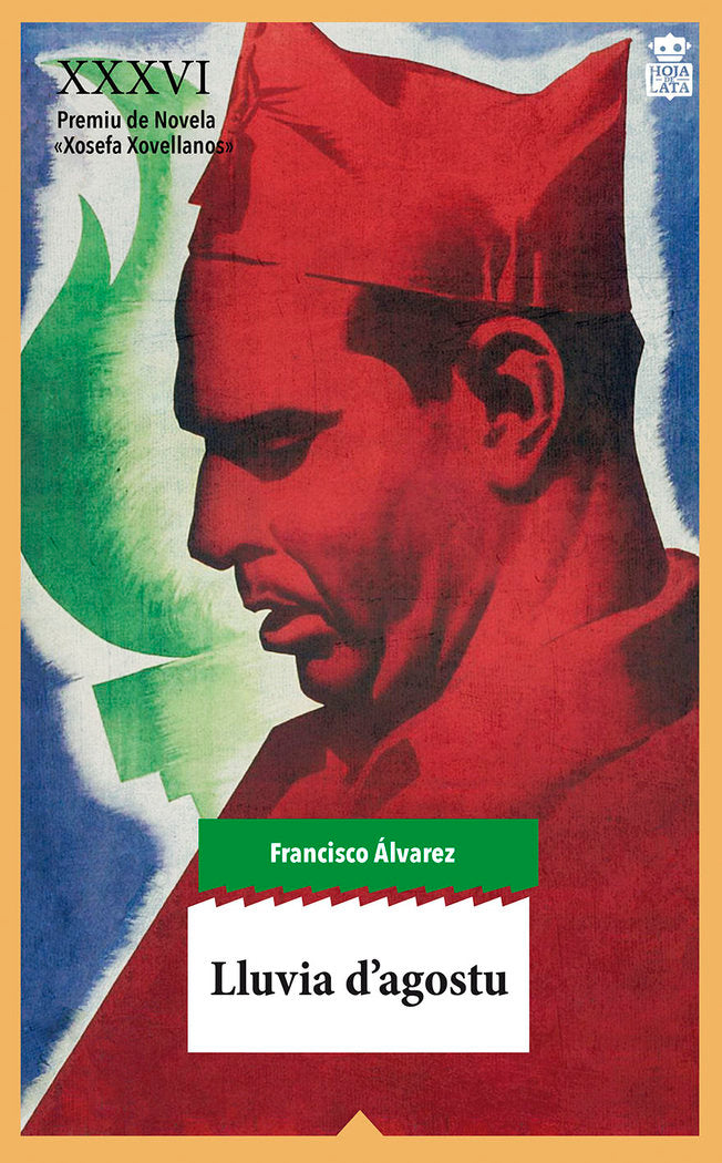 Lluvia d'agostu, de Francisco Álvarez González | portada del libro