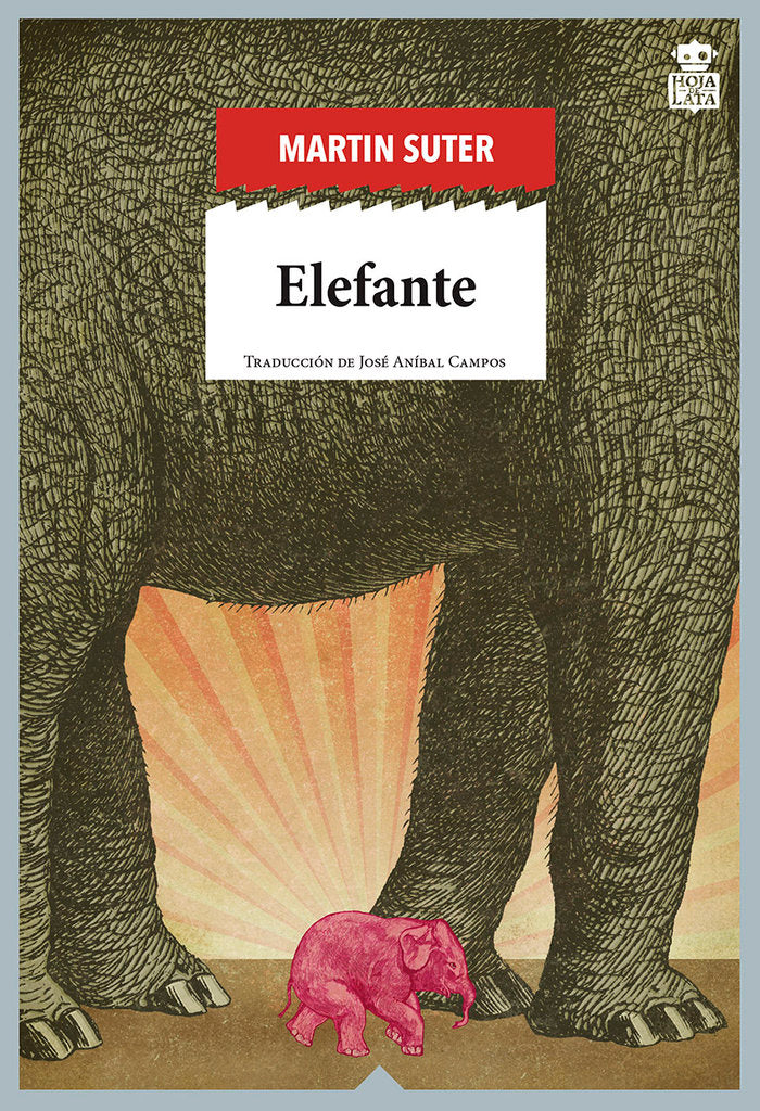 Elefante, de Suter, Martin | portada del libro