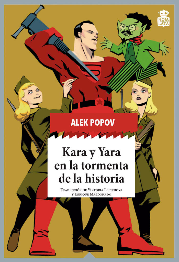 Kara y Yara en la tormenta de la historia, de Popov, Alek | portada del libro