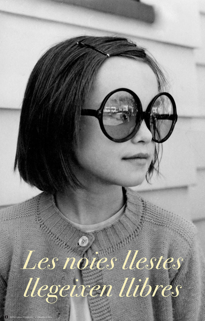 CARTEL LES NOIES LLESTES LLEGEIXEN LLIBRES, de AA.VV. | portada del libro