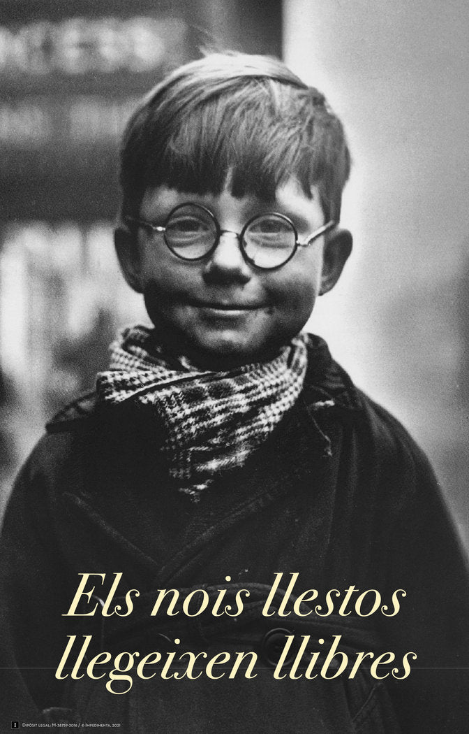 CARTEL LES NOIS LLESTS LLEGEIXEN LLIBRES, de AA.VV. | portada del libro