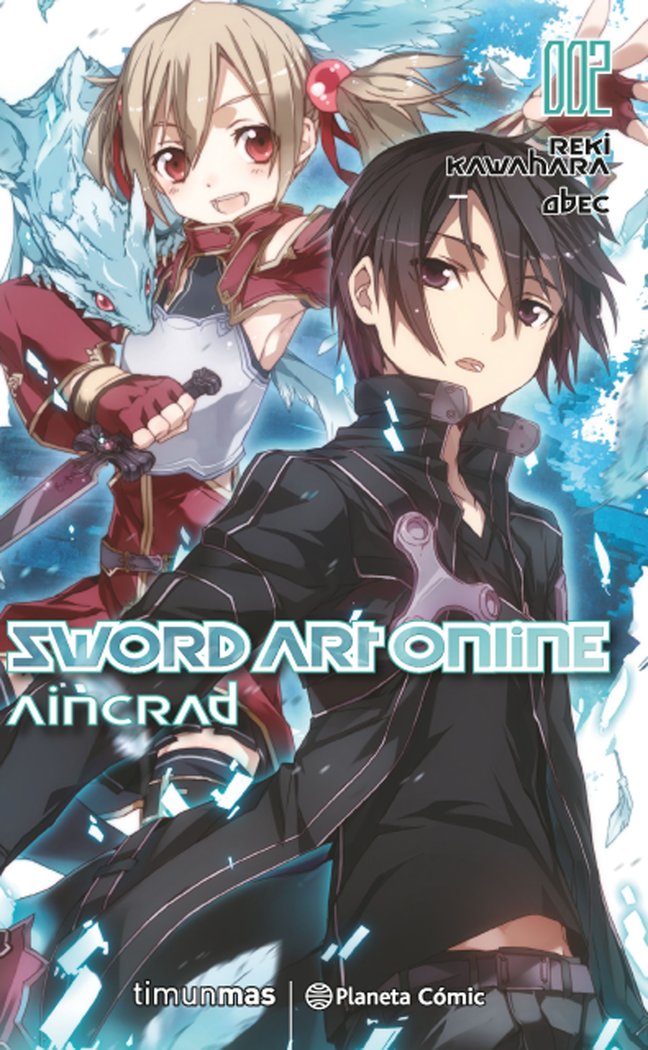 Sword Art Online nº 02 Aincrad nº 02/02 (novela), de Kawahara, Reki | portada del libro