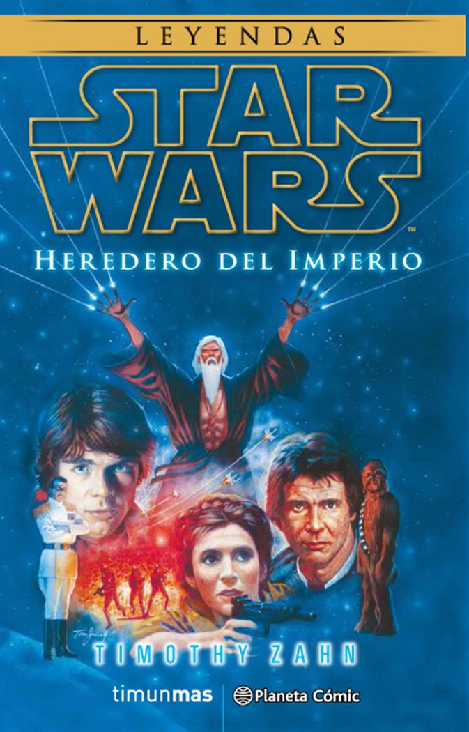 Star Wars Heredero del Imperio (novela), de Zahn, Timothy | portada del libro
