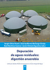 Depuración de aguas residuales: digestión anaerobia, de Varios autores | portada del libro