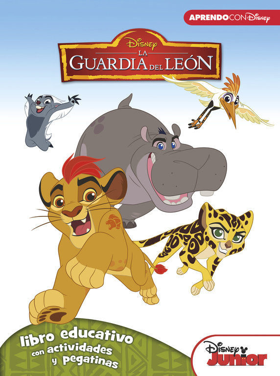 La Guardia del León (Libro educativo Disney con actividades y pegatinas), de Disney | portada del libro