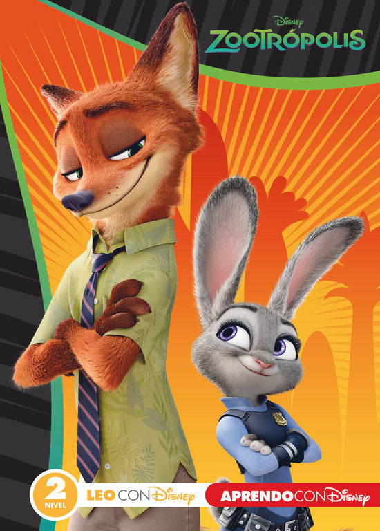 Zootrópolis (Leo con Disney - Nivel 2), de Disney, | portada del libro