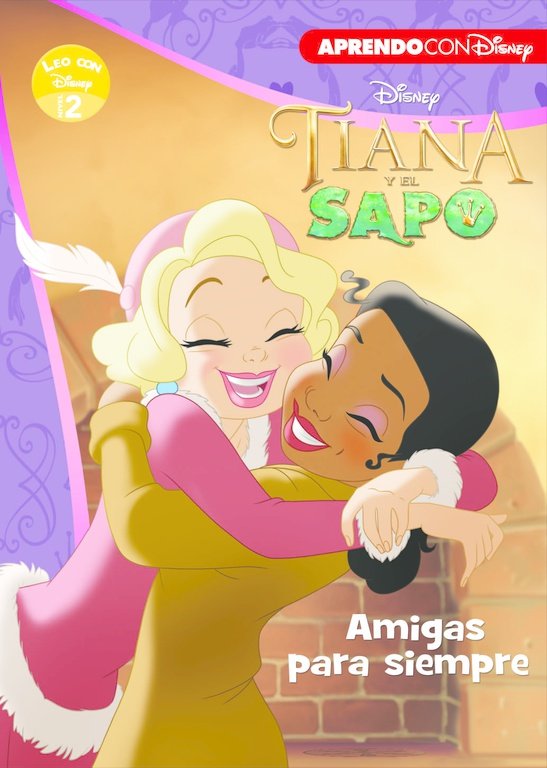 Tiana y el sapo (Leo con Disney - Nivel 2), de Disney, | portada del libro