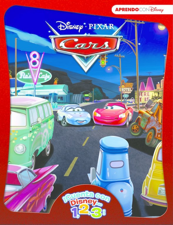 Cars (¡Cuenta con Disney... 1, 2, 3!), de Disney | portada del libro