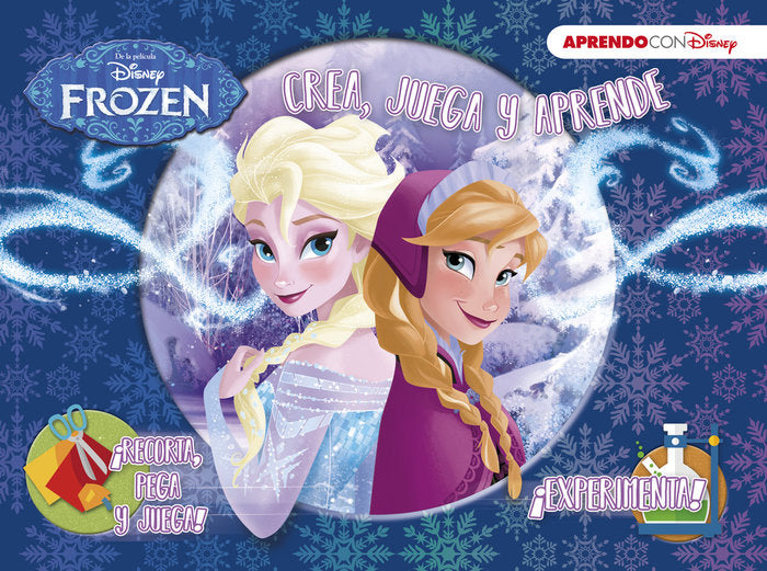 Frozen (Crea, juega y aprende con Disney), de Disney, | portada del libro