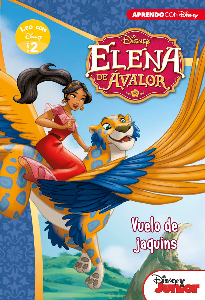 Elena de Avalor. Vuelo de jaquins (Leo con Disney - Nivel 2), de Disney, | portada del libro