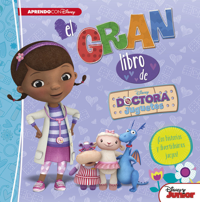 El gran libro de la Doctora Juguetes (Aprendo con Disney), de Disney | portada del libro