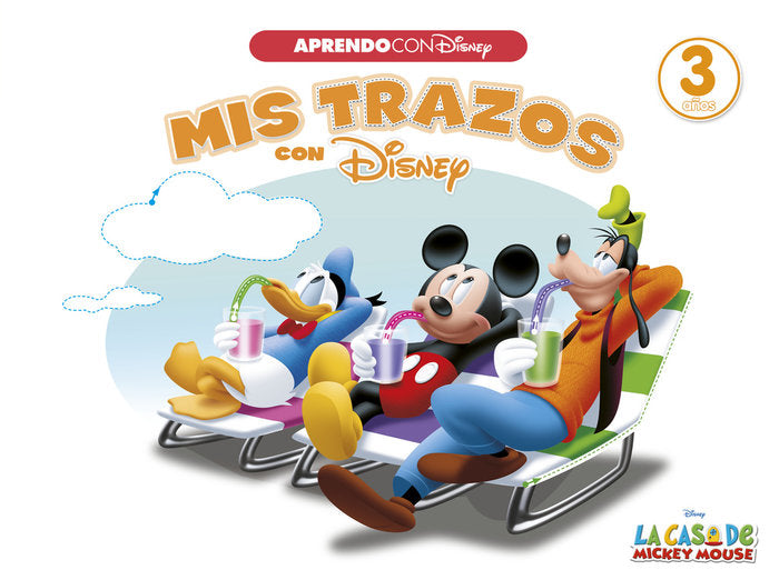 Mis trazos con Disney (Aprendo con Disney), de Disney, | portada del libro