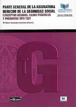 Parte General de la Asignatura Derecho de la Seguridad Social., de FERNÁNDEZ COLLADOS | portada del libro