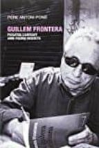 Guillem Frontera, de PERE ANTONI PONS | portada del libro