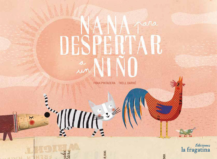 Nana para despertar a un niño, de Pintadera, Fran | portada del libro