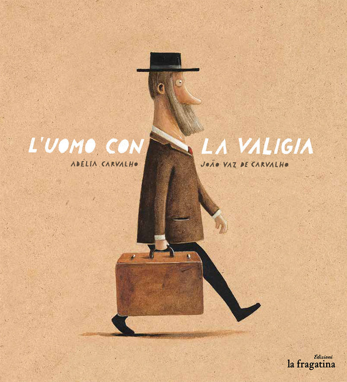 L'uomo con la valigia, de Carvalho Carvalho, Adélia | portada del libro