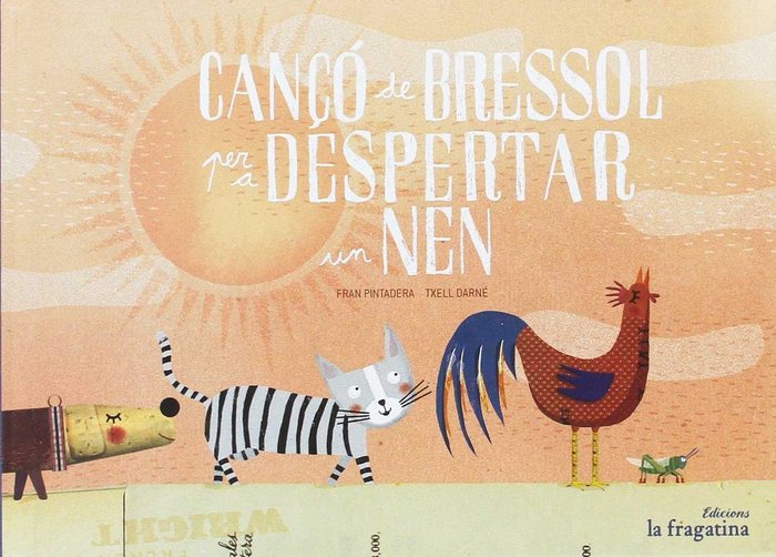 Cançó de bressol per a despertar un nen, de Pintadera, Fran | portada del libro