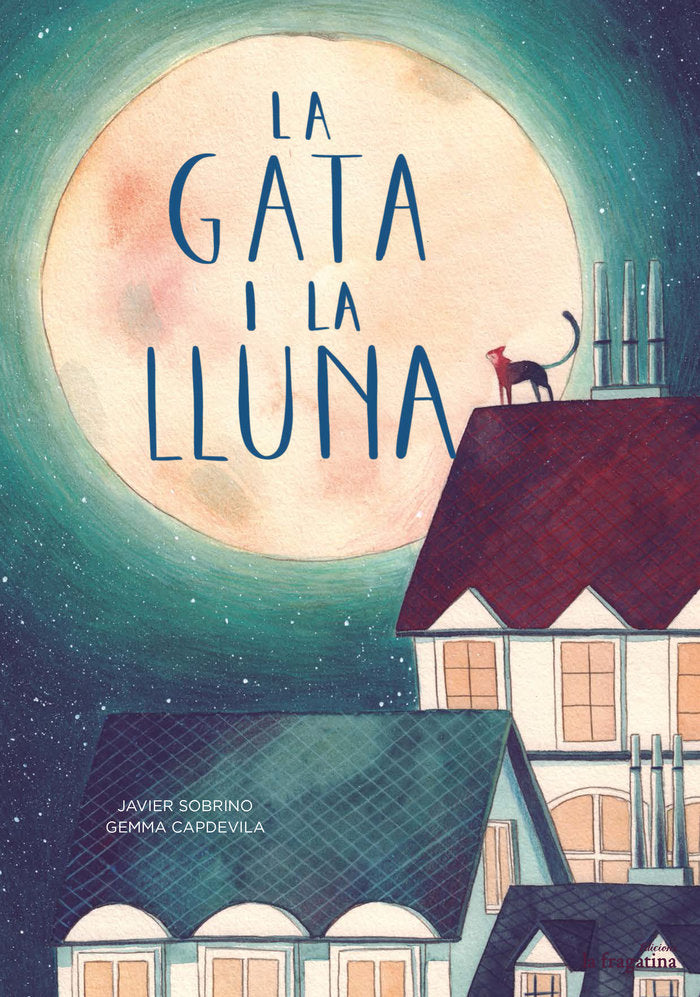 La gata i la lluna, de Sobrino, Javier | portada del libro
