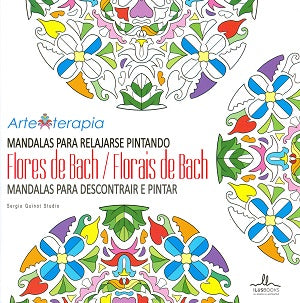 Mandalas para relajarse pintando Flores de Bach, de Sergio Guinot Studio | portada del libro