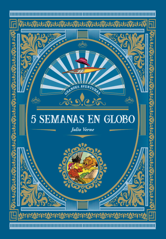5 Semanas en globo, de VERNE,JULIO | portada del libro